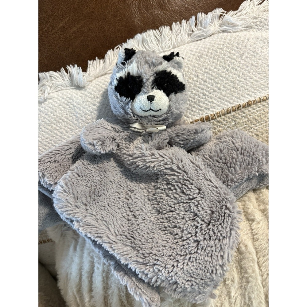 BASS PRO SHOPS Plush Animal Raccoon Lovey Baby Gray Soft Comfort Security Toy